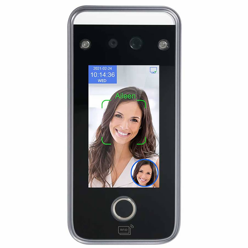 AI06F Dynamic Biometric Facial and Fingerprint Recognition System For Access Control